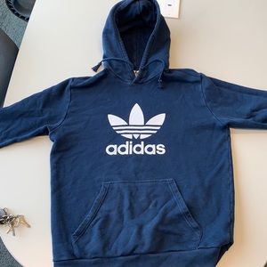 ADICOLOR CLASSICS TREFOIL HOODIE NAVY BLUE